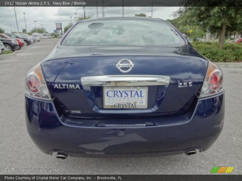 Navy Blue / Blonde 2012 Nissan Altima 2.5 S