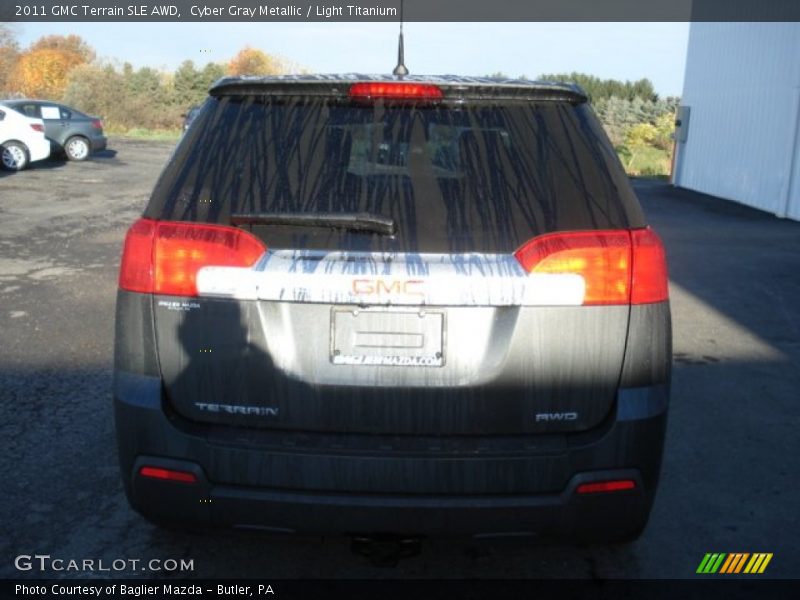 Cyber Gray Metallic / Light Titanium 2011 GMC Terrain SLE AWD