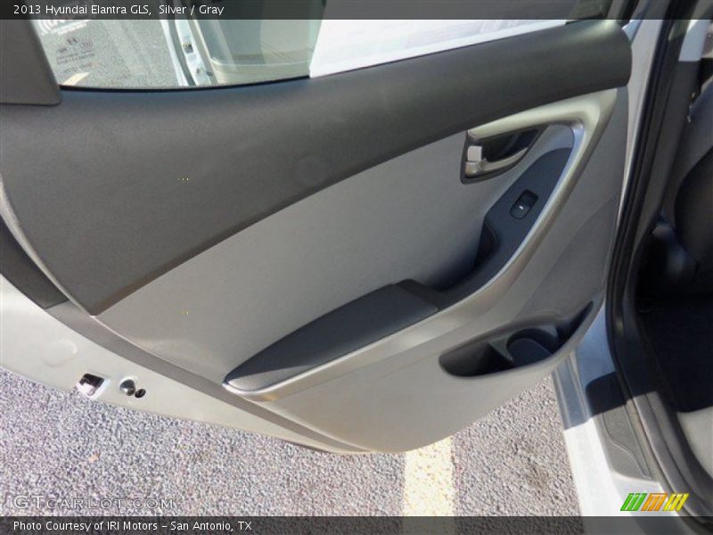 Silver / Gray 2013 Hyundai Elantra GLS