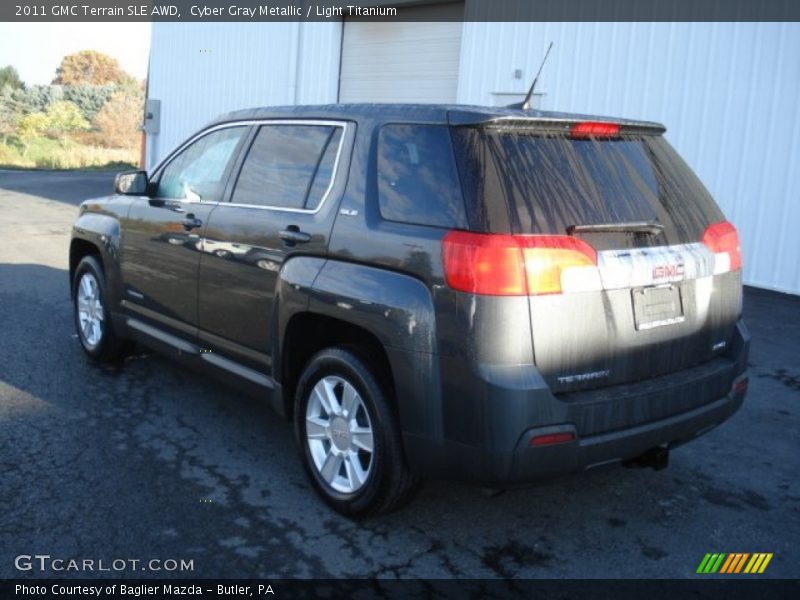 Cyber Gray Metallic / Light Titanium 2011 GMC Terrain SLE AWD