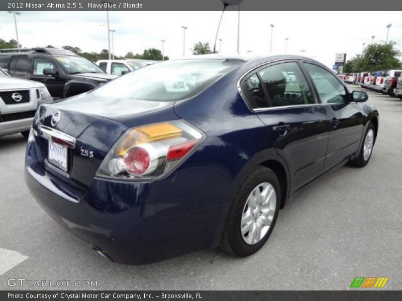 Navy Blue / Blonde 2012 Nissan Altima 2.5 S