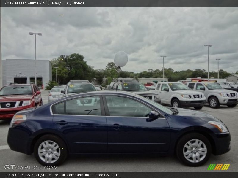 Navy Blue / Blonde 2012 Nissan Altima 2.5 S