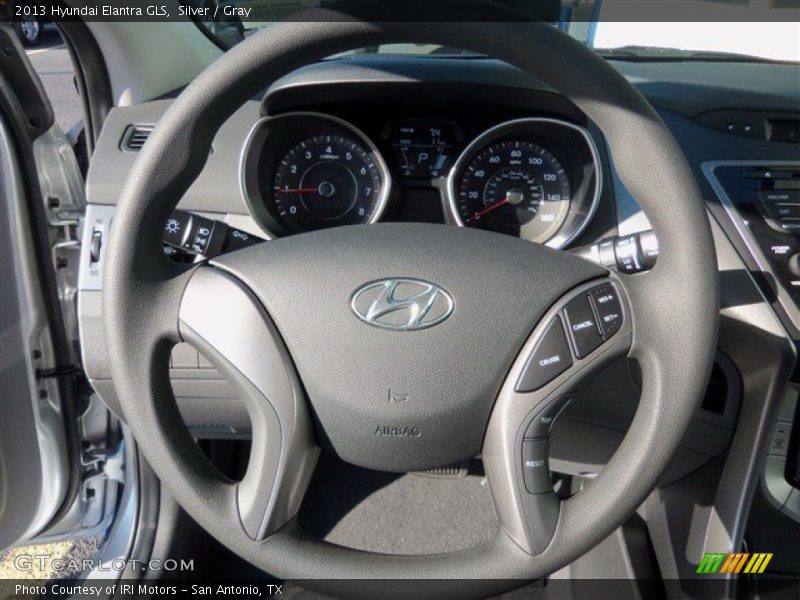 Silver / Gray 2013 Hyundai Elantra GLS