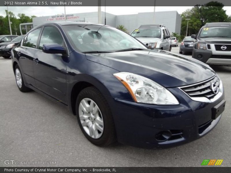 Navy Blue / Blonde 2012 Nissan Altima 2.5 S