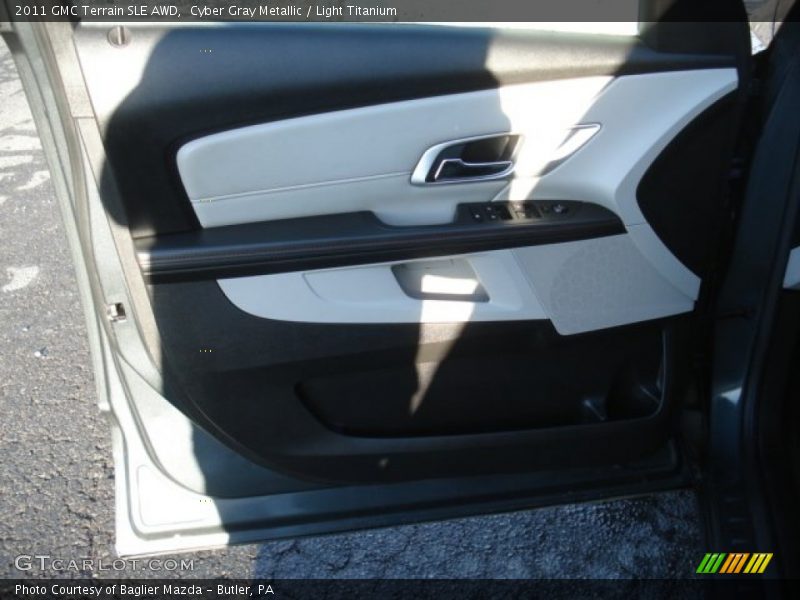 Cyber Gray Metallic / Light Titanium 2011 GMC Terrain SLE AWD