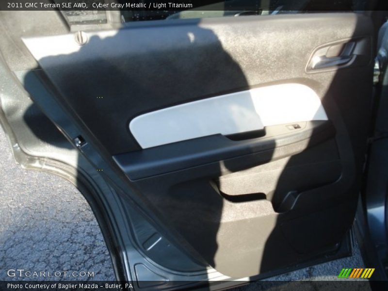 Cyber Gray Metallic / Light Titanium 2011 GMC Terrain SLE AWD