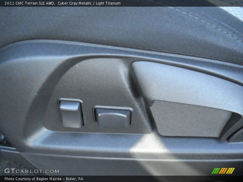 Cyber Gray Metallic / Light Titanium 2011 GMC Terrain SLE AWD
