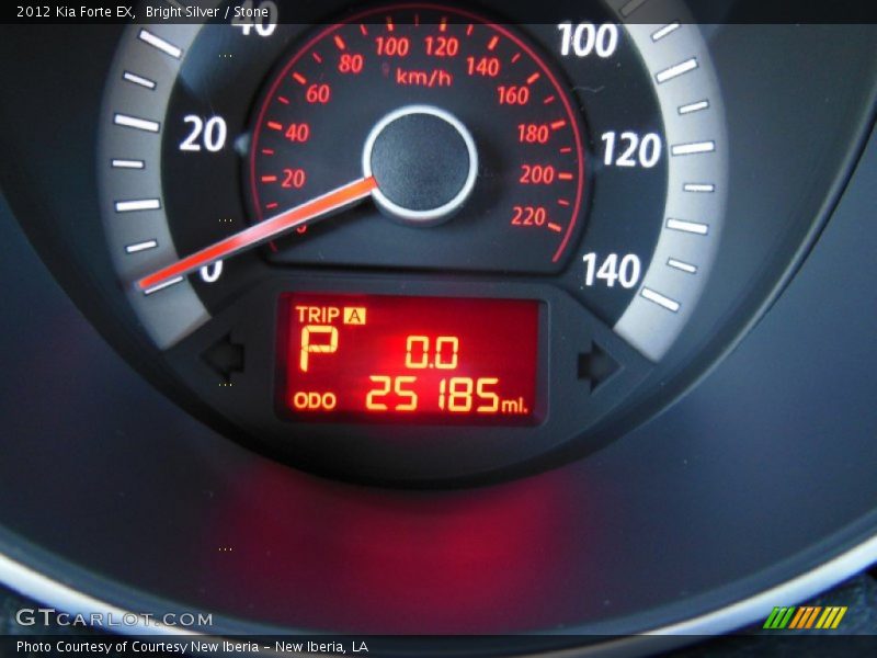 Bright Silver / Stone 2012 Kia Forte EX