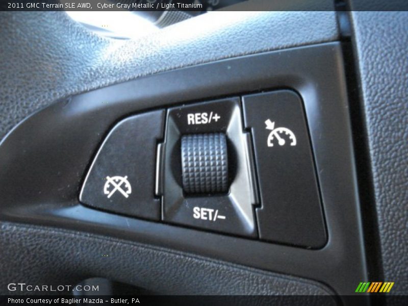 Cyber Gray Metallic / Light Titanium 2011 GMC Terrain SLE AWD