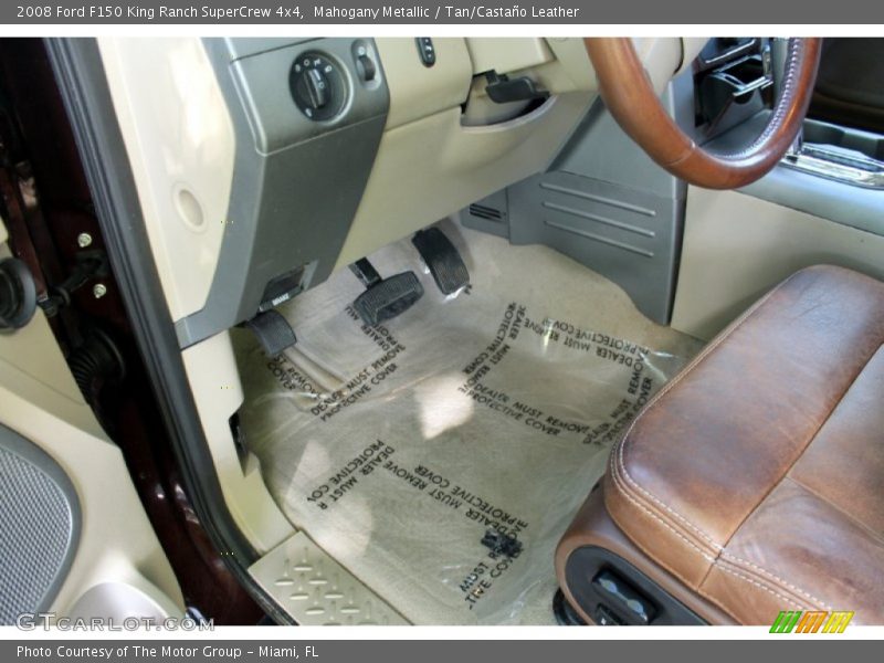 Mahogany Metallic / Tan/Castaño Leather 2008 Ford F150 King Ranch SuperCrew 4x4