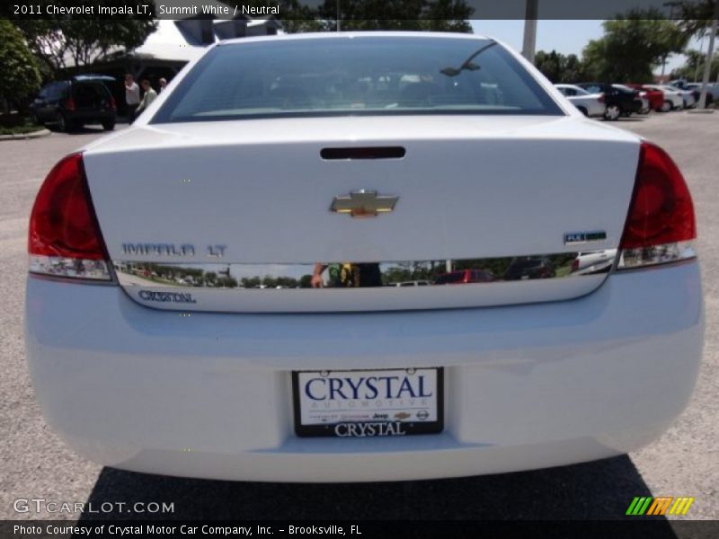 Summit White / Neutral 2011 Chevrolet Impala LT