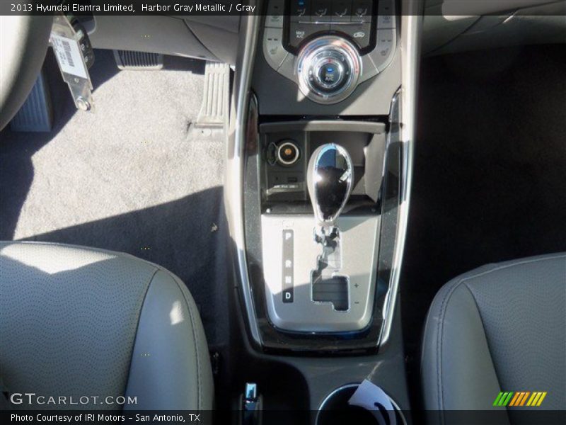 Harbor Gray Metallic / Gray 2013 Hyundai Elantra Limited