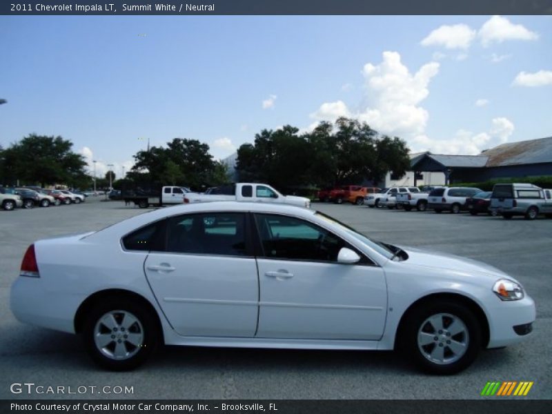 Summit White / Neutral 2011 Chevrolet Impala LT