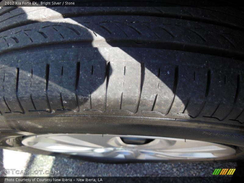 Bright Silver / Stone 2012 Kia Forte EX