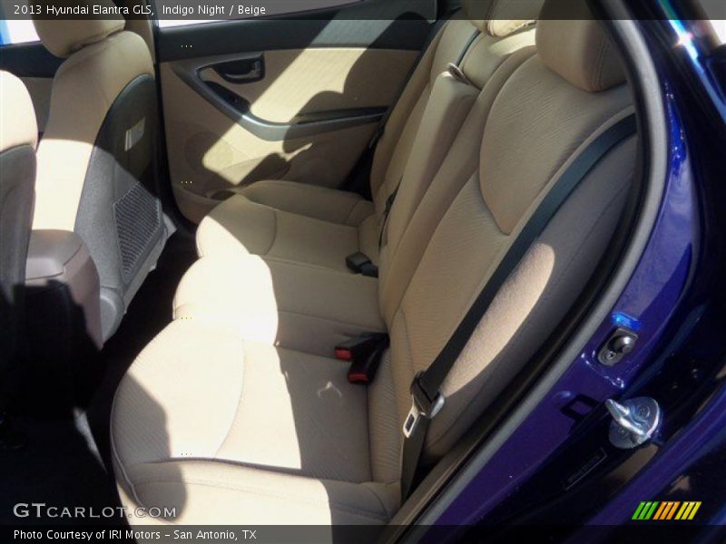 Indigo Night / Beige 2013 Hyundai Elantra GLS