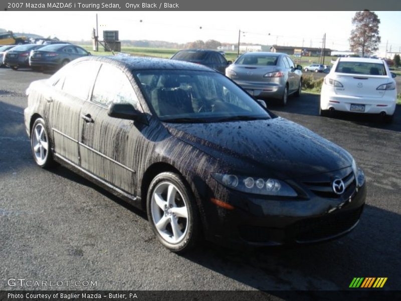 Onyx Black / Black 2007 Mazda MAZDA6 i Touring Sedan