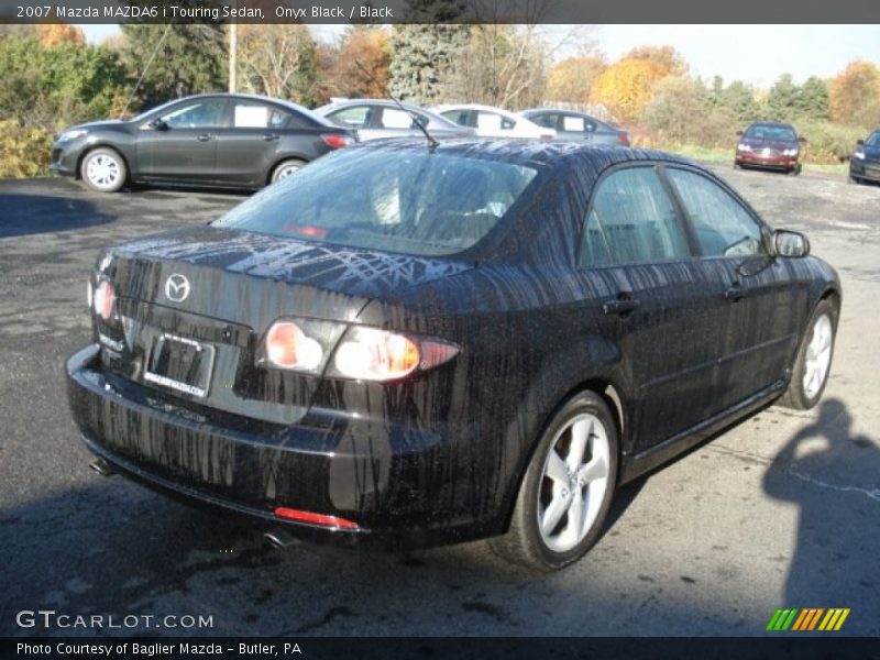 Onyx Black / Black 2007 Mazda MAZDA6 i Touring Sedan