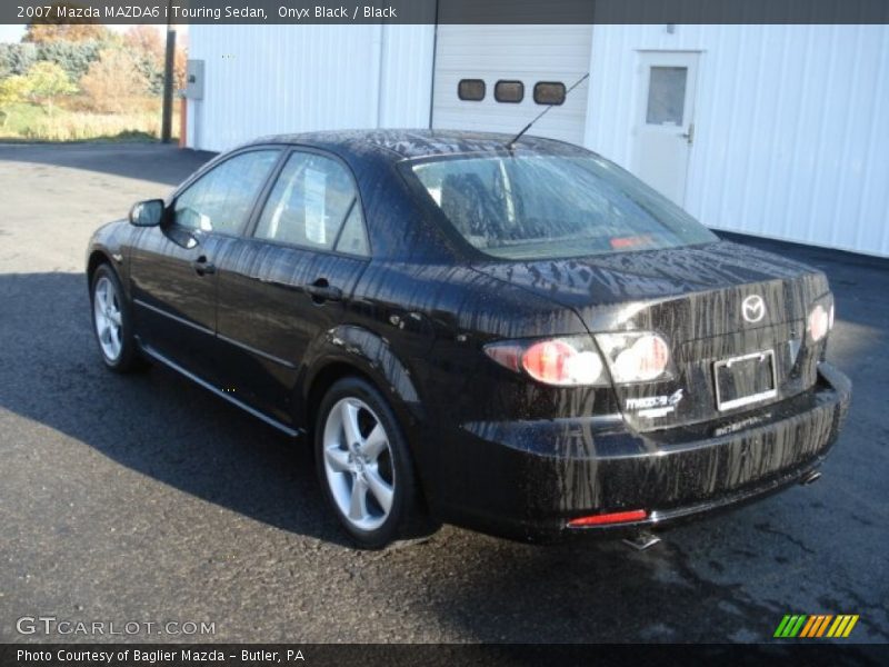 Onyx Black / Black 2007 Mazda MAZDA6 i Touring Sedan