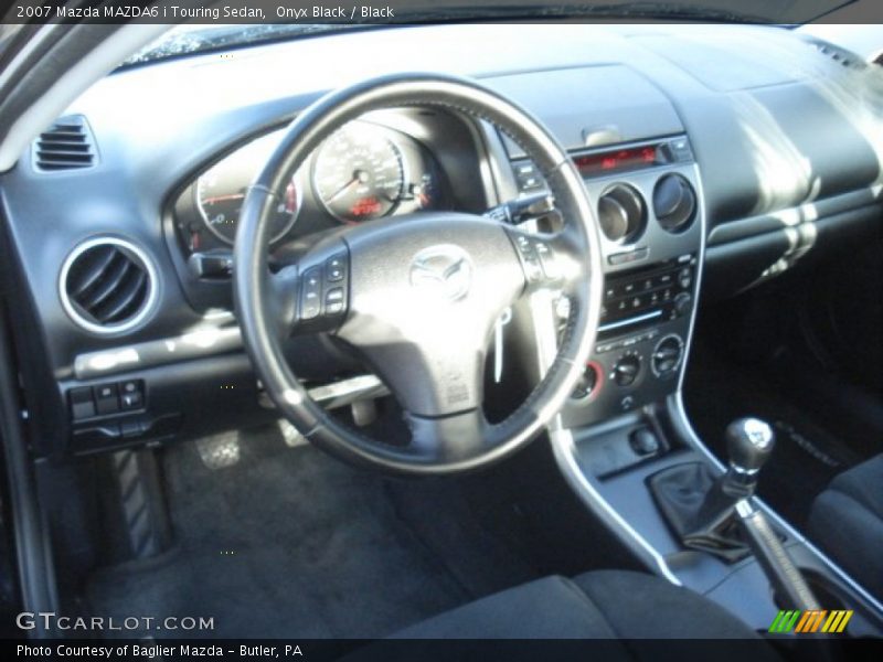 Onyx Black / Black 2007 Mazda MAZDA6 i Touring Sedan