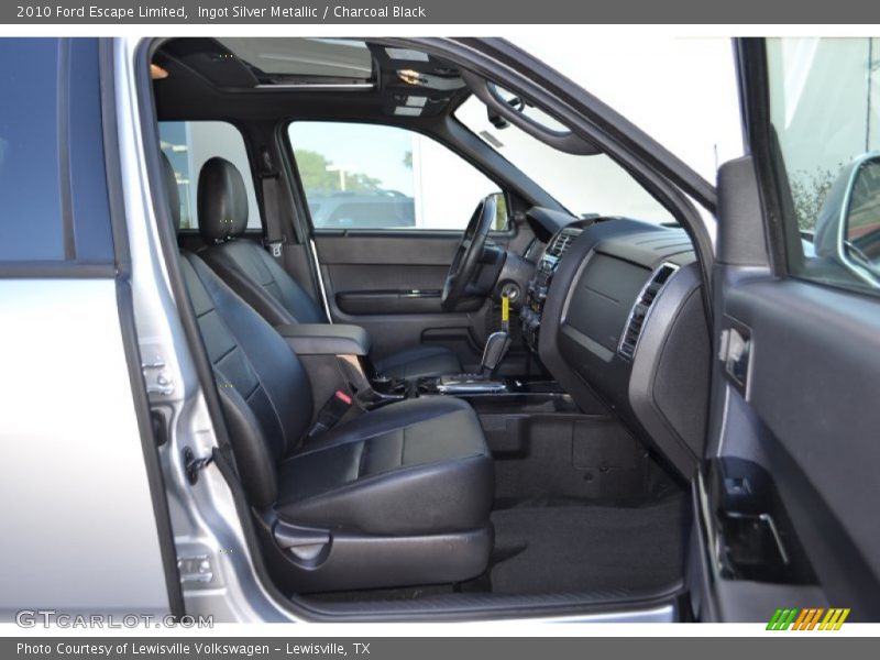 Ingot Silver Metallic / Charcoal Black 2010 Ford Escape Limited