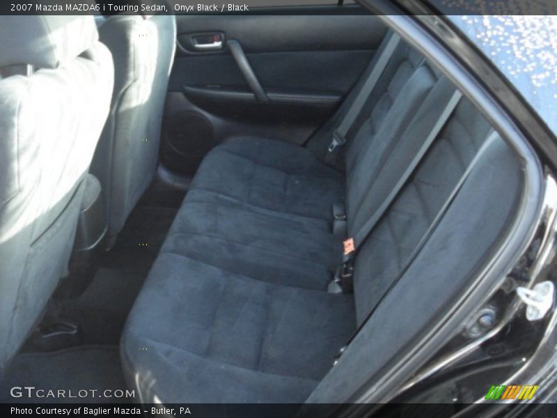 Onyx Black / Black 2007 Mazda MAZDA6 i Touring Sedan