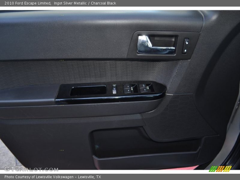 Ingot Silver Metallic / Charcoal Black 2010 Ford Escape Limited
