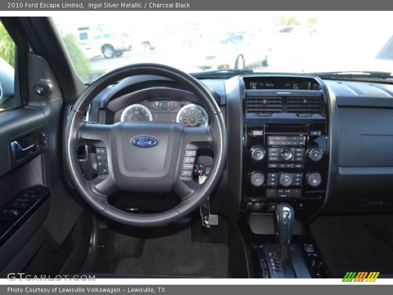 Ingot Silver Metallic / Charcoal Black 2010 Ford Escape Limited