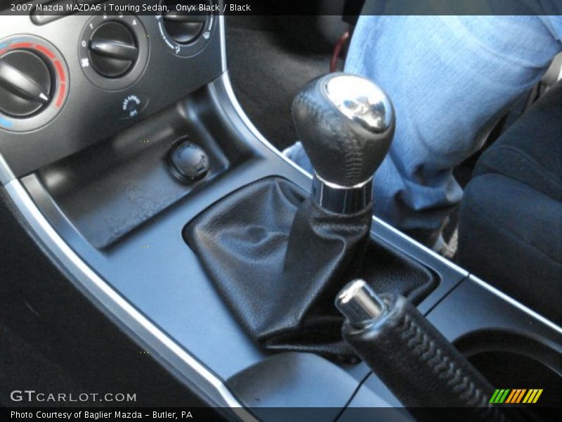 Onyx Black / Black 2007 Mazda MAZDA6 i Touring Sedan