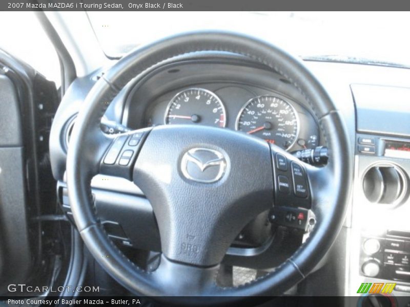 Onyx Black / Black 2007 Mazda MAZDA6 i Touring Sedan