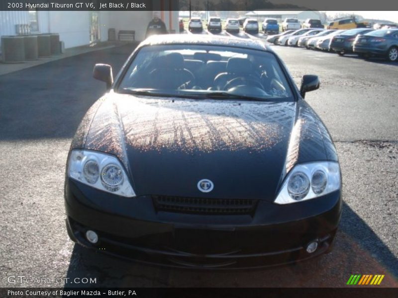 Jet Black / Black 2003 Hyundai Tiburon GT V6