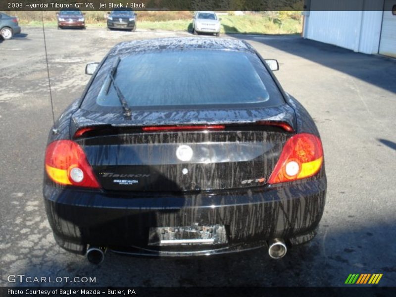 Jet Black / Black 2003 Hyundai Tiburon GT V6