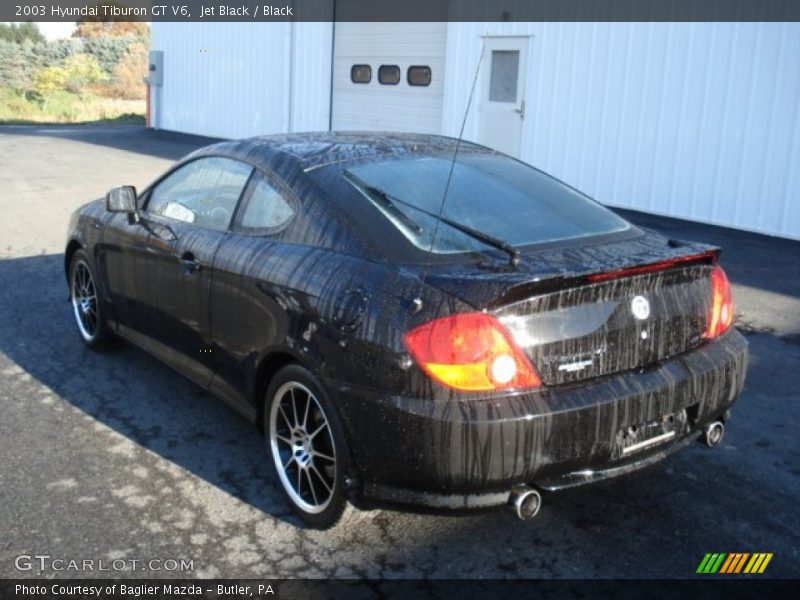 Jet Black / Black 2003 Hyundai Tiburon GT V6