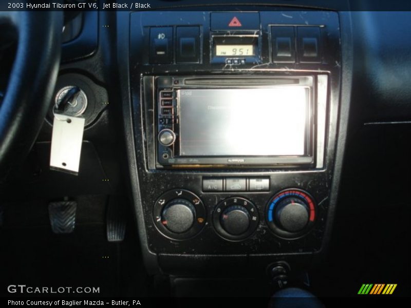 Jet Black / Black 2003 Hyundai Tiburon GT V6