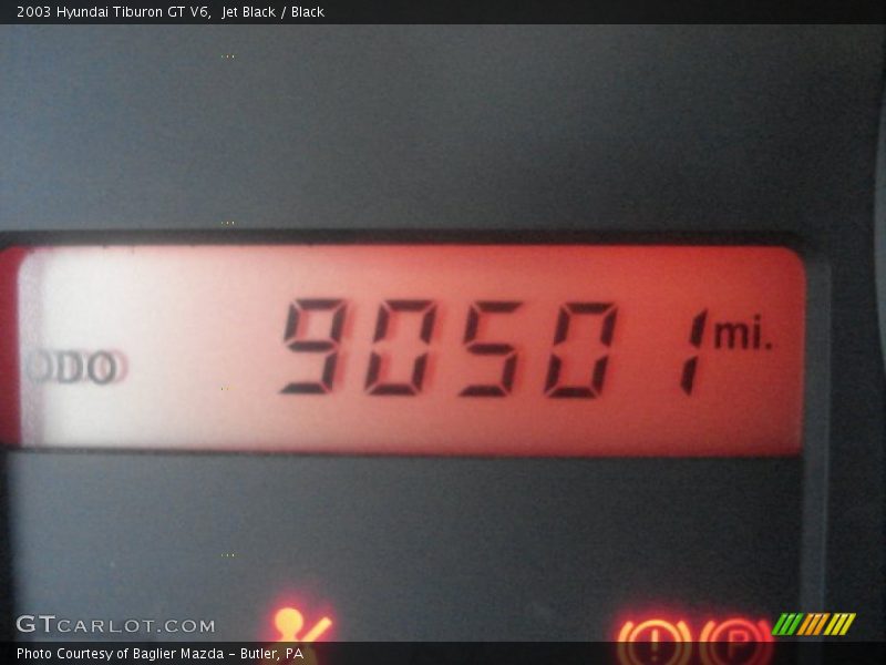 Jet Black / Black 2003 Hyundai Tiburon GT V6