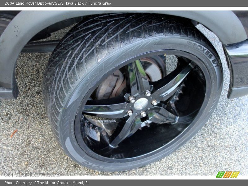 Java Black / Tundra Grey 2004 Land Rover Discovery SE7