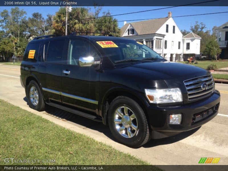 Liquid Onyx / Graphite 2006 Infiniti QX 56