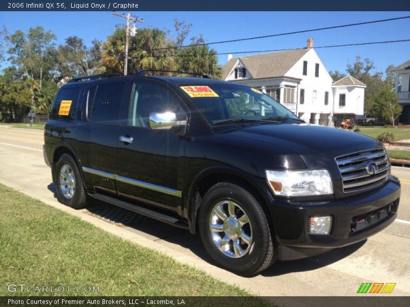 Liquid Onyx / Graphite 2006 Infiniti QX 56