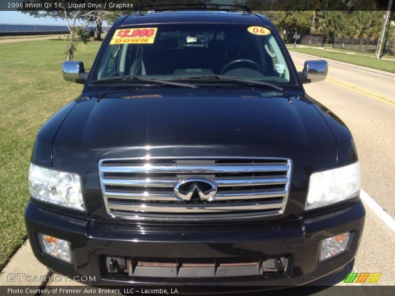 Liquid Onyx / Graphite 2006 Infiniti QX 56