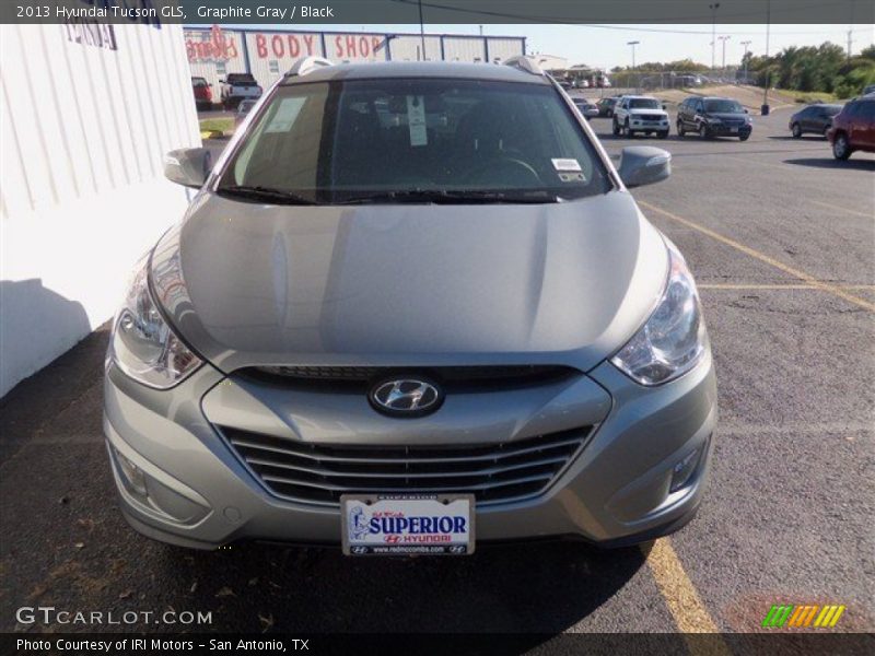 Graphite Gray / Black 2013 Hyundai Tucson GLS