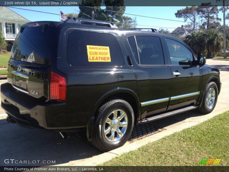 Liquid Onyx / Graphite 2006 Infiniti QX 56