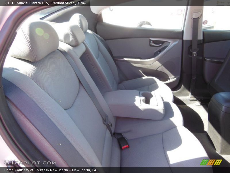 Radiant Silver / Gray 2011 Hyundai Elantra GLS