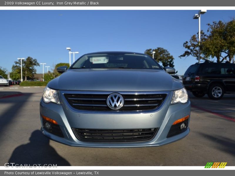 Iron Grey Metallic / Black 2009 Volkswagen CC Luxury