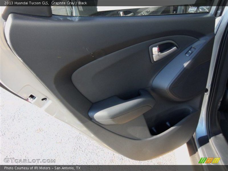 Graphite Gray / Black 2013 Hyundai Tucson GLS