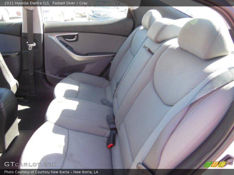 Radiant Silver / Gray 2011 Hyundai Elantra GLS