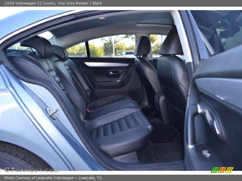 Iron Grey Metallic / Black 2009 Volkswagen CC Luxury
