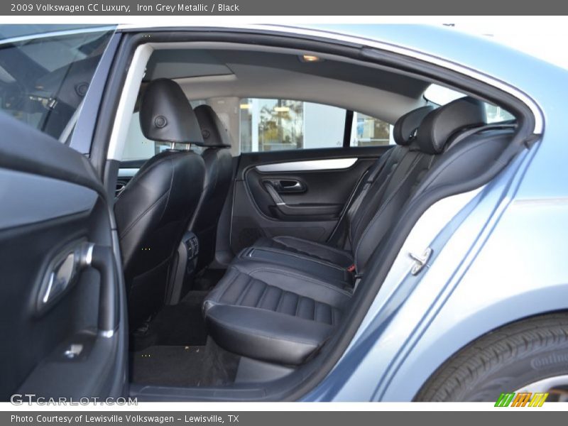 Iron Grey Metallic / Black 2009 Volkswagen CC Luxury