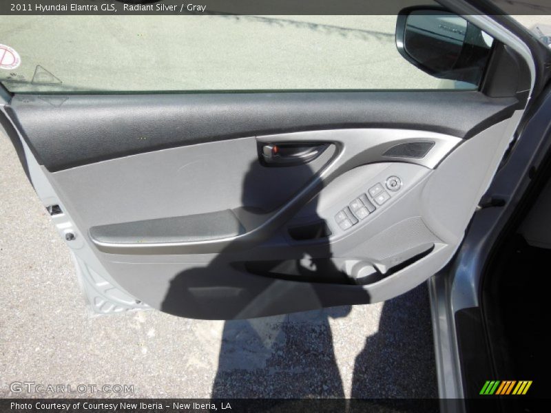 Radiant Silver / Gray 2011 Hyundai Elantra GLS