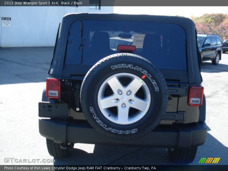 Black / Black 2013 Jeep Wrangler Sport S 4x4