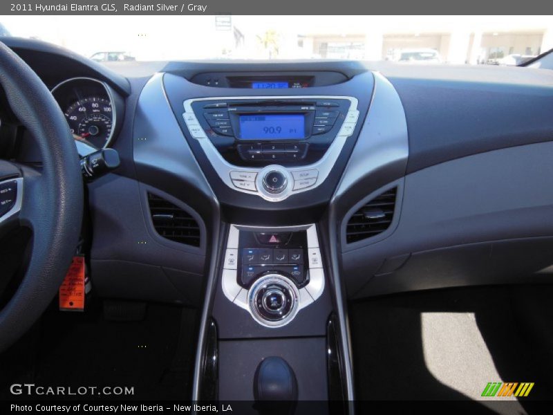Radiant Silver / Gray 2011 Hyundai Elantra GLS