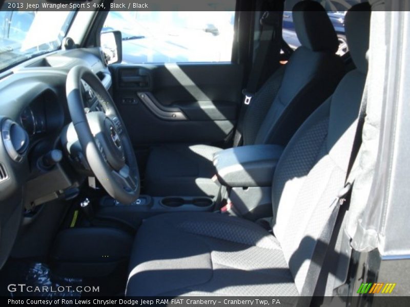 Black / Black 2013 Jeep Wrangler Sport S 4x4